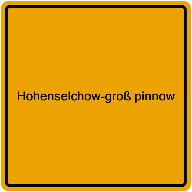 Einwohnermeldeamt24 Hohenselchow-groß pinnow